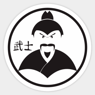 Japanese Samurai Sticker